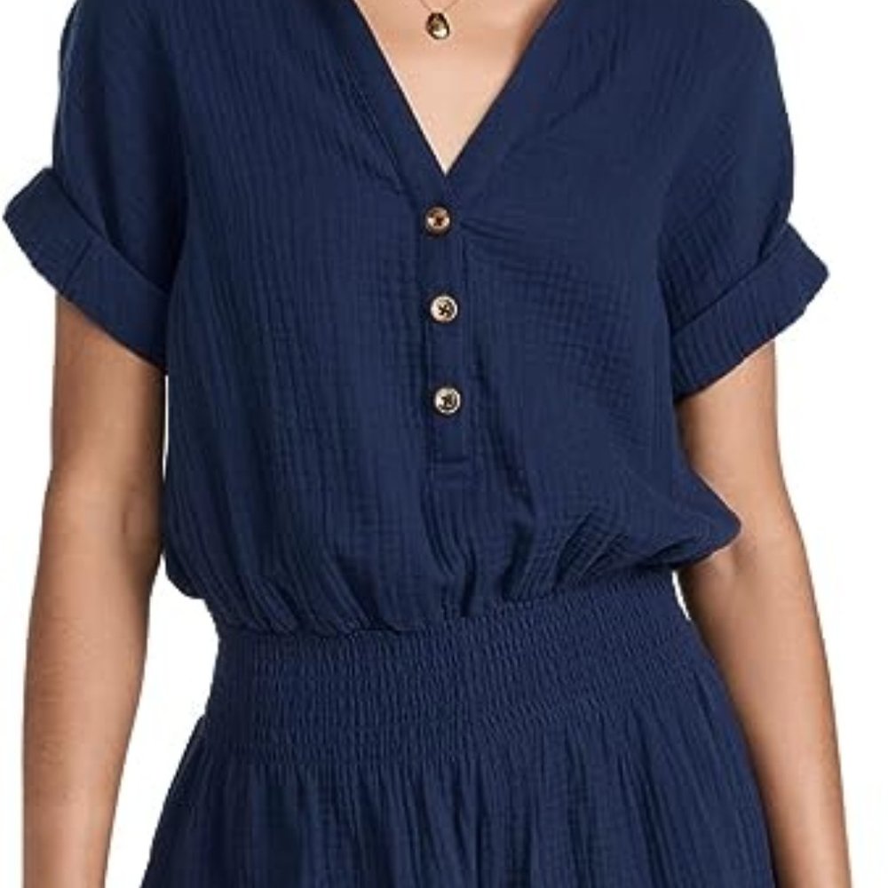 EUC! Z SUPPLY Women's Suntide Gauze Romper Size Small - worn and washed once!